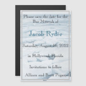 Ice Floe Magnetic Save the Date (Voorkant / Achterkant)