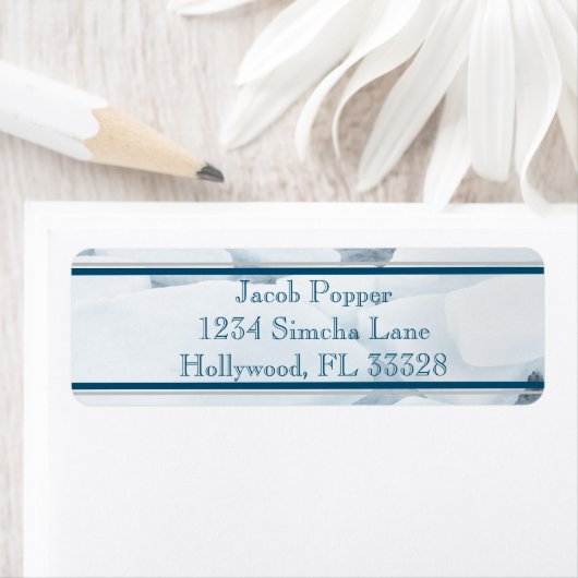 Ice Floe Return Address Labels (Insitu)