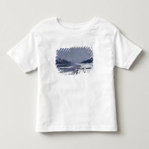 Ice floes on the Seine at Bougival, c.1867-68 Kinder Shirts
