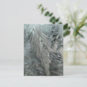 Ice Flower Vertical DIY Briefkaart (Staand voorkant)