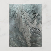 Ice Flower Vertical DIY Briefkaart (Voorkant)