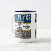 Ice Flyer Nation 2013 SPHL Champions Tweekleurige Koffiemok (Voorkant links)
