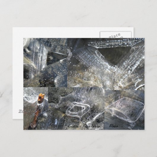 Ice Formations Briefkaart (Voorkant / Achterkant)