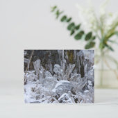 Ice Formations, Unalaska Island Briefkaart (Staand voorkant)