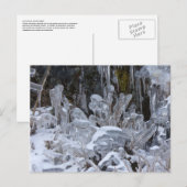 Ice Formations, Unalaska Island Briefkaart (Voorkant / Achterkant)