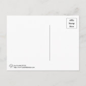 Ice Fractal Briefkaart (Achterkant)