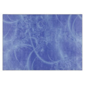 Ice Fractal Glass Cutting Board Snijplank (Voorkant)