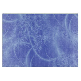 Ice Fractal Glass Cutting Board Snijplank
