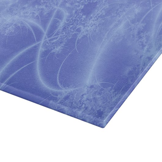 Ice Fractal Glass Cutting Board Snijplank (Hoek)