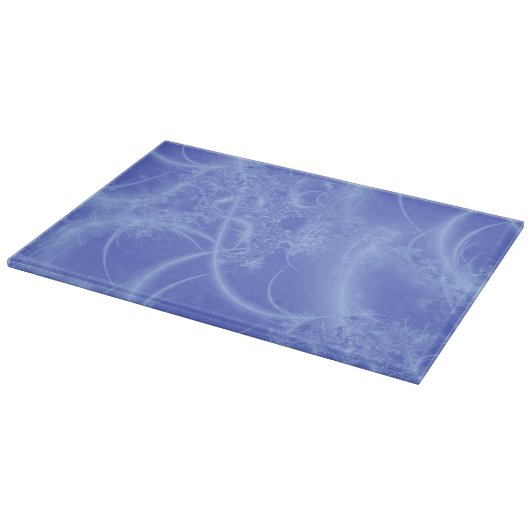 Ice Fractal Glass Cutting Board Snijplank (Hoek)