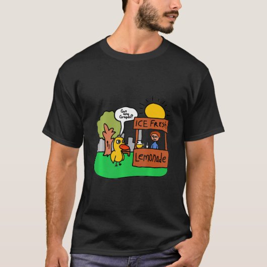 Ice Fresh Lemonade heeft druiven van een grappige T-shirt (Voorkant)