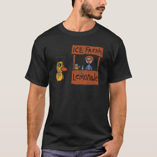Ice Fresh Lemonade Shirt Duck Funny Got Any Grapes (Voorkant)