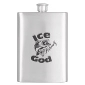 Ice Gevist God - Classic Flask Flacon (Voorkant)