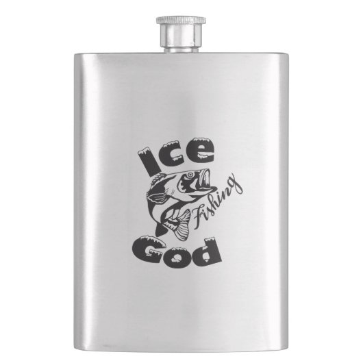 Ice Gevist God - Classic Flask Flacon (Voorkant)