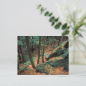 Ice Glen Ravine Briefkaart (Staand voorkant)