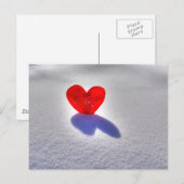 Ice Heart Briefkaart (Voorkant / Achterkant)