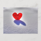 Ice Heart Briefkaart (Voorkant)
