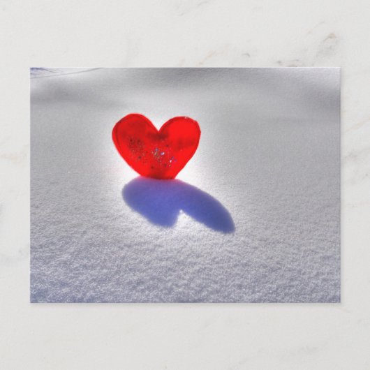 Ice Heart Briefkaart (Voorkant)