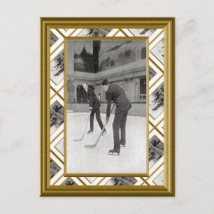 Ice Hockey, 1920 Briefkaart