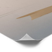 Ice Hockey Actie Sport Schilderen Abstracte Art De Poster (Hoek)