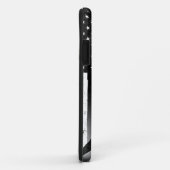 Ice Hockey American Flag Black Case-Mate iPhone Case (Achterkant/rechts)