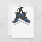 Ice Hockey Baby shower Bedankkaart (Achterkant)