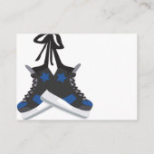 Ice Hockey Baby shower Luier Raffle Informatiekaartje (Achterkant)