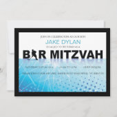 ICE HOCKEY Bar Bat Mitzvah Uitnodiging (Voorkant)