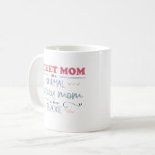 Ice Hockey Billet Mam Grappig Gezegde/Quote Koffiemok (Voorkant links)