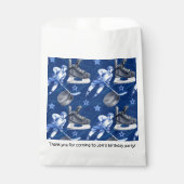 Ice Hockey Birthday Party Bedankzakje (Voorkant)