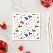 Ice Hockey Birthday Party Servet (Insitu)