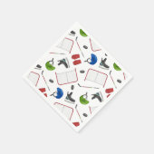 Ice Hockey Birthday Party Servet (Hoek)