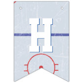 Ice Hockey Birthday Party Vlaggetjes (Tweede vlag)