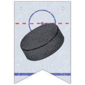 Ice Hockey Birthday Party Vlaggetjes (Eerste vlag)