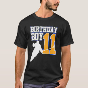 Ice Hockey Boy 11th Birthday Sports Player Coach G T-shirt