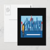 Ice Hockey Briefkaart (Voorkant / Achterkant)