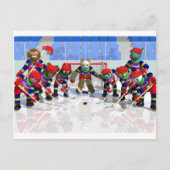 ICE HOCKEY BRIEFKAART (Voorkant)