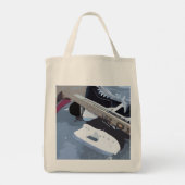 Ice Hockey Canvas tas (Achterkant)