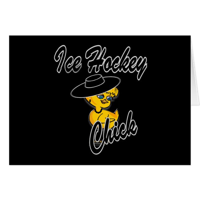 Ice Hockey Chick #4 (Voorkant Horizontaal)