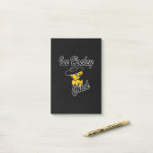 Ice Hockey Chick #4 Post-it® Notes (Op bureau)