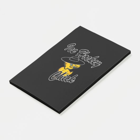 Ice Hockey Chick #4 Post-it® Notes (Schuin)