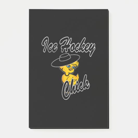 Ice Hockey Chick #4 Post-it® Notes (Voorkant)
