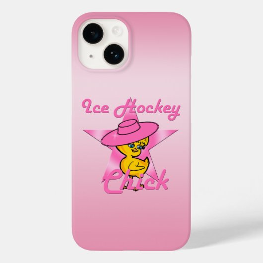 Ice Hockey Chick #8 Case-Mate iPhone Case (Achterkant)