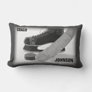 Ice Hockey Coach Bedankt Kussen