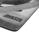 Ice Hockey Coach Bedankt Snijplank (Hoek)