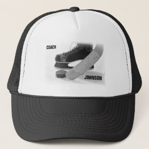 Ice Hockey Coach Bedankt Trucker Pet