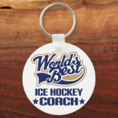 Ice Hockey Coach Gift Sleutelhanger (Voorkant)