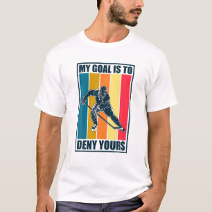 Ice Hockey Coach Ice Hockey Player Ice Hockey Stic T-shirt