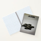 Ice Hockey College Ruled School Notitieboek (Binnen)