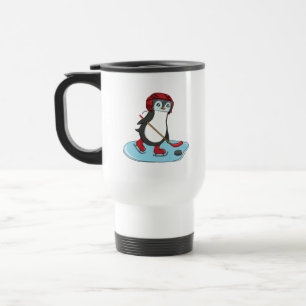 Ice Hockey Cute Penguin Reisbeker